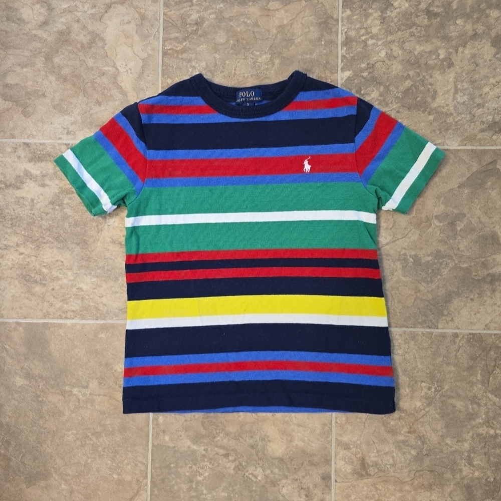 Polo by Ralph Lauren Kids Colorful Striped Tee